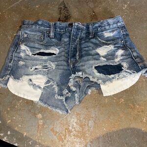 Blue jeans, shorts